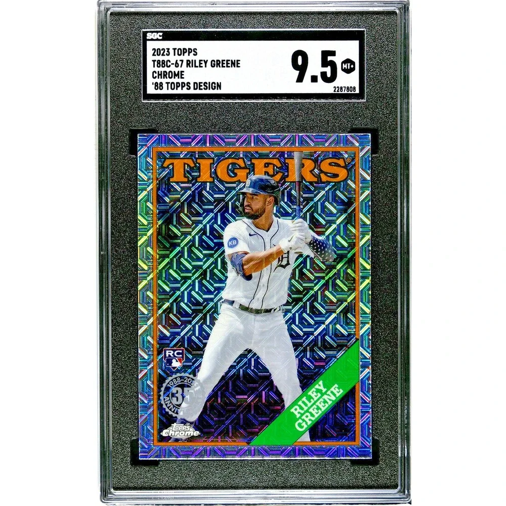 2023 Topps 88 Chrome Mojo Refractor T88C-67 (RC) Riley Green SGC 9.5 MT+
